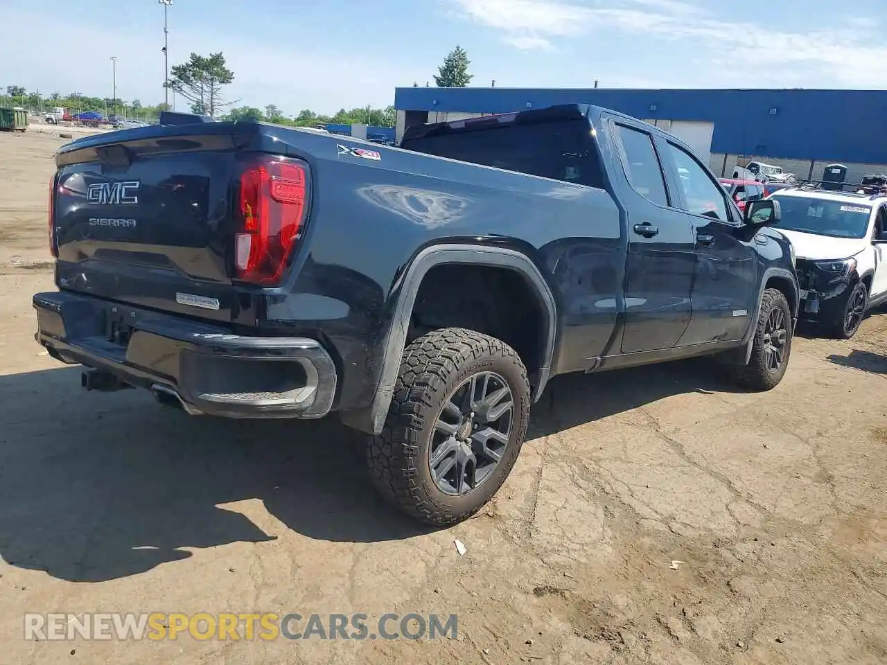 3 Фотография поврежденного автомобиля 1GTR9CED1MZ265876 GMC SIERRA 2021