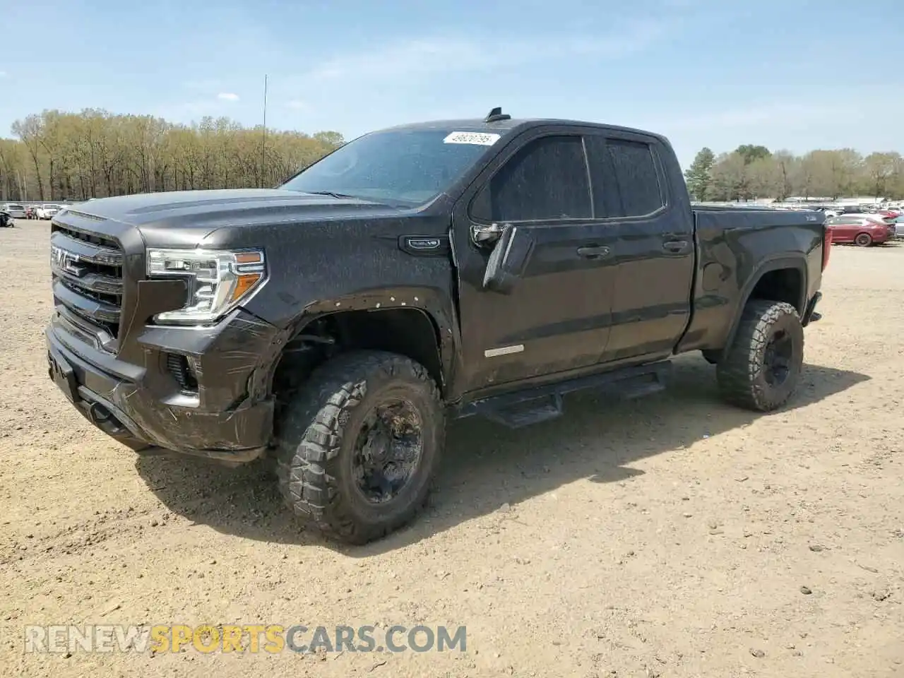 1 Photograph of a damaged car 1GTR9CED2MZ299034 GMC SIERRA 2021