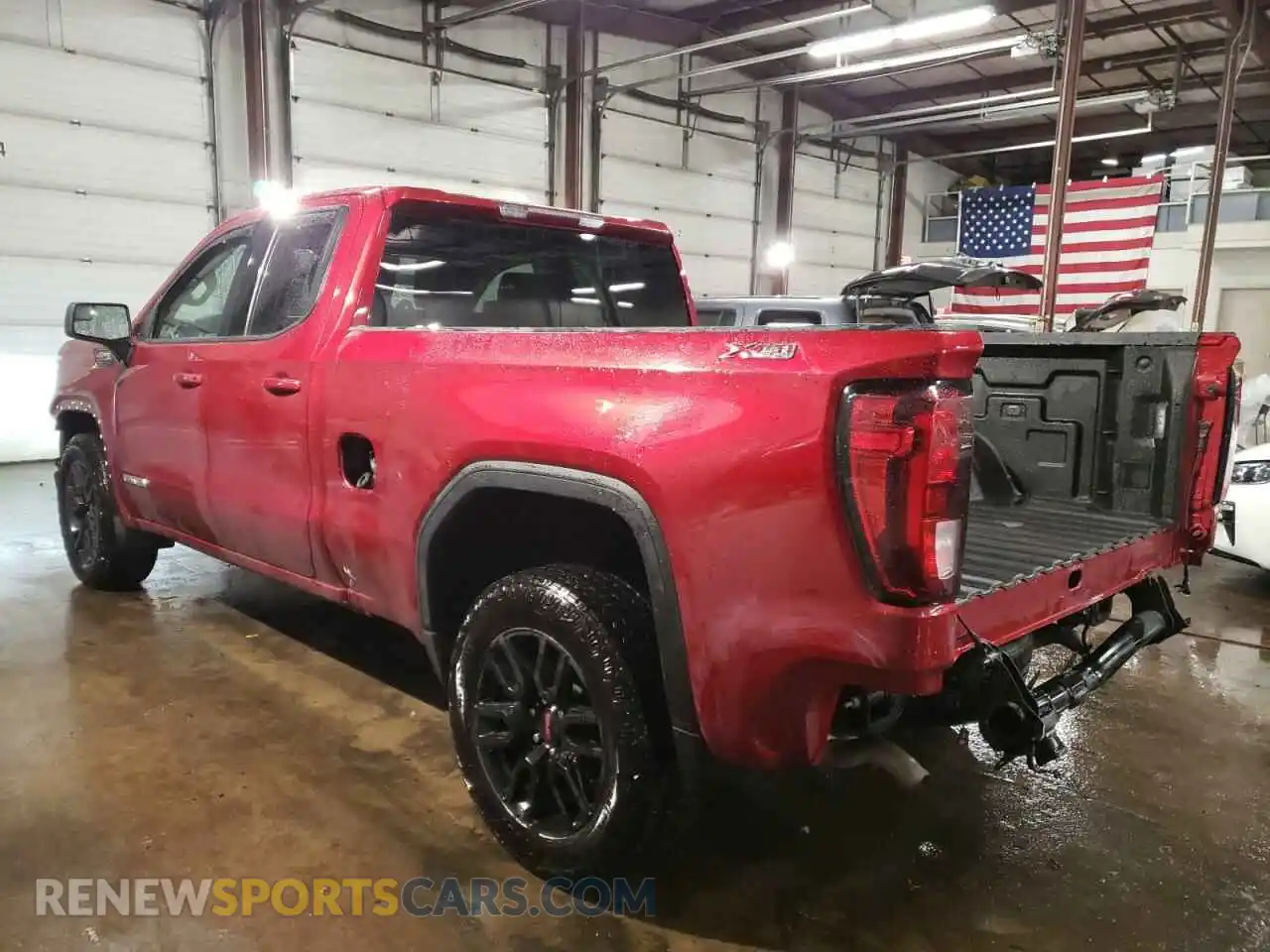 2 Photograph of a damaged car 1GTR9CED5MZ374860 GMC SIERRA 2021
