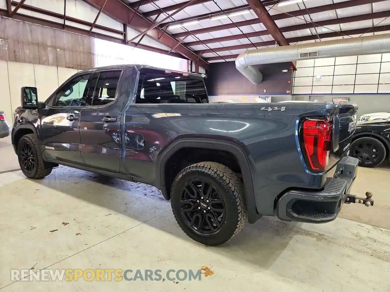 2 fotografías del automóvil dañado 1GTR9CED8MZ249609 GMC SIERRA 2021