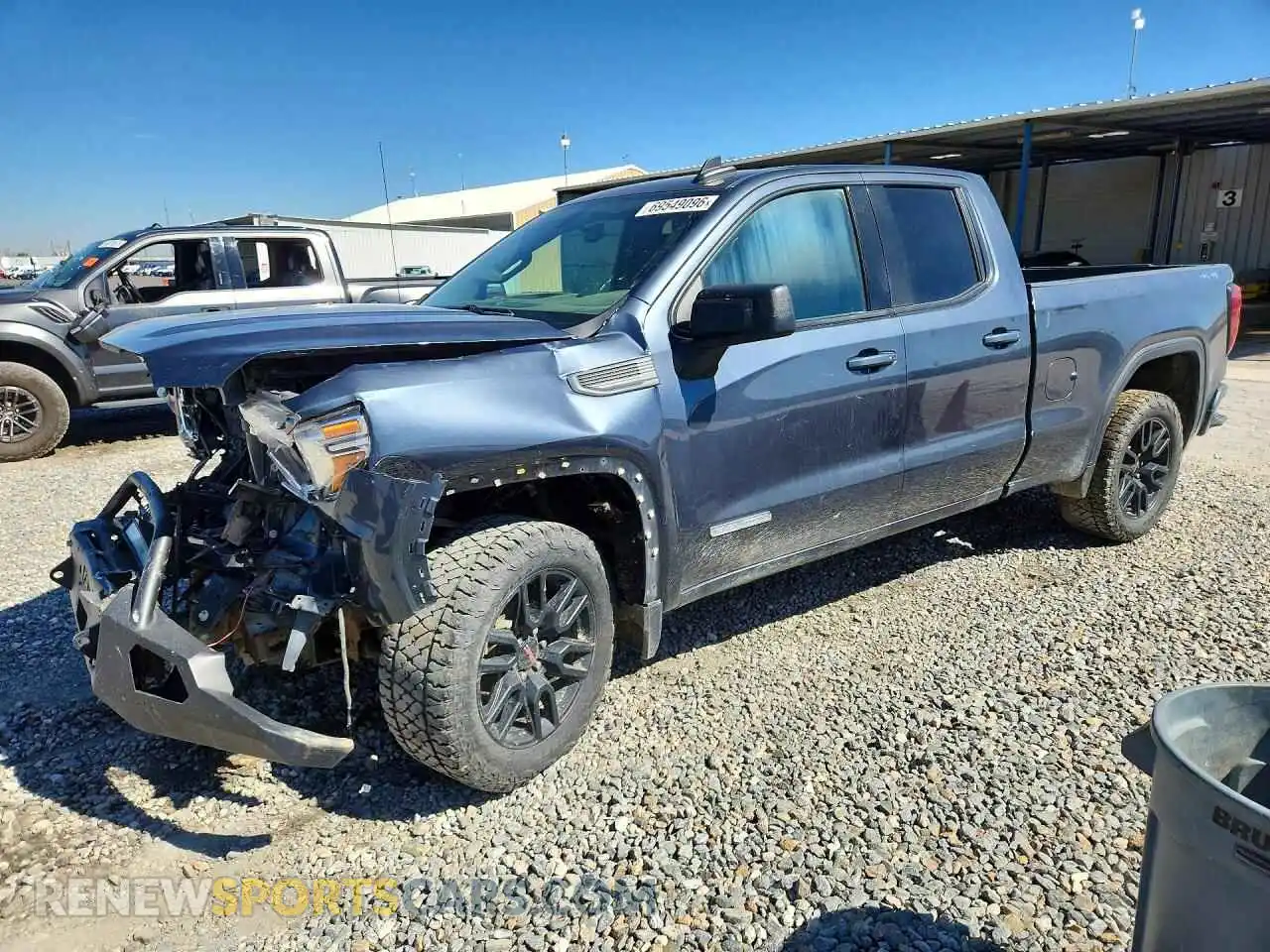 1 fotografías del automóvil dañado 1GTR9CEK0MZ288838 GMC SIERRA 2021