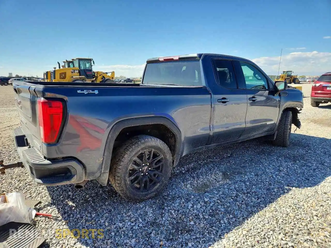 3 fotografías del automóvil dañado 1GTR9CEK0MZ288838 GMC SIERRA 2021