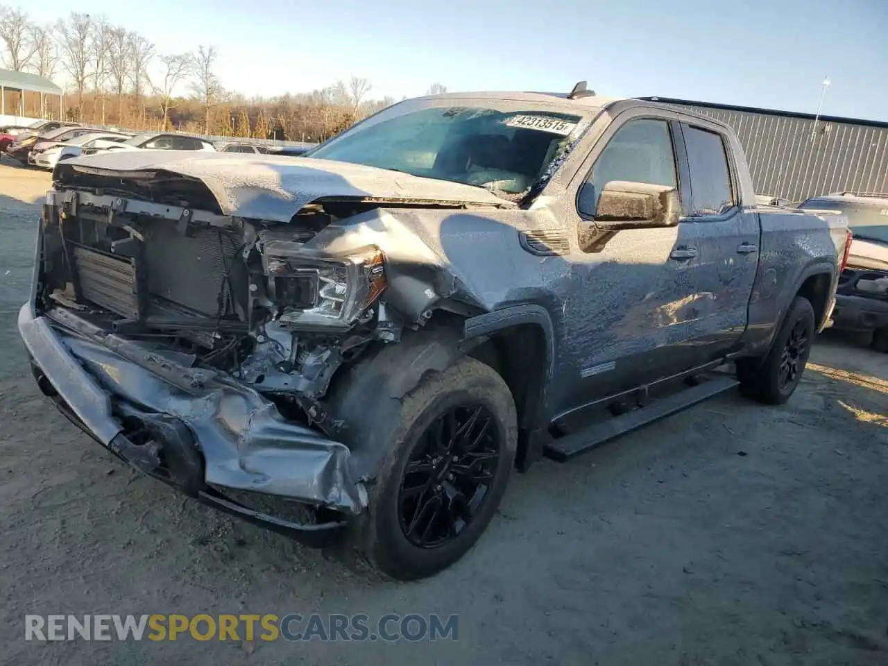 1 Photograph of a damaged car 1GTR9CEK1MZ183273 GMC SIERRA 2021
