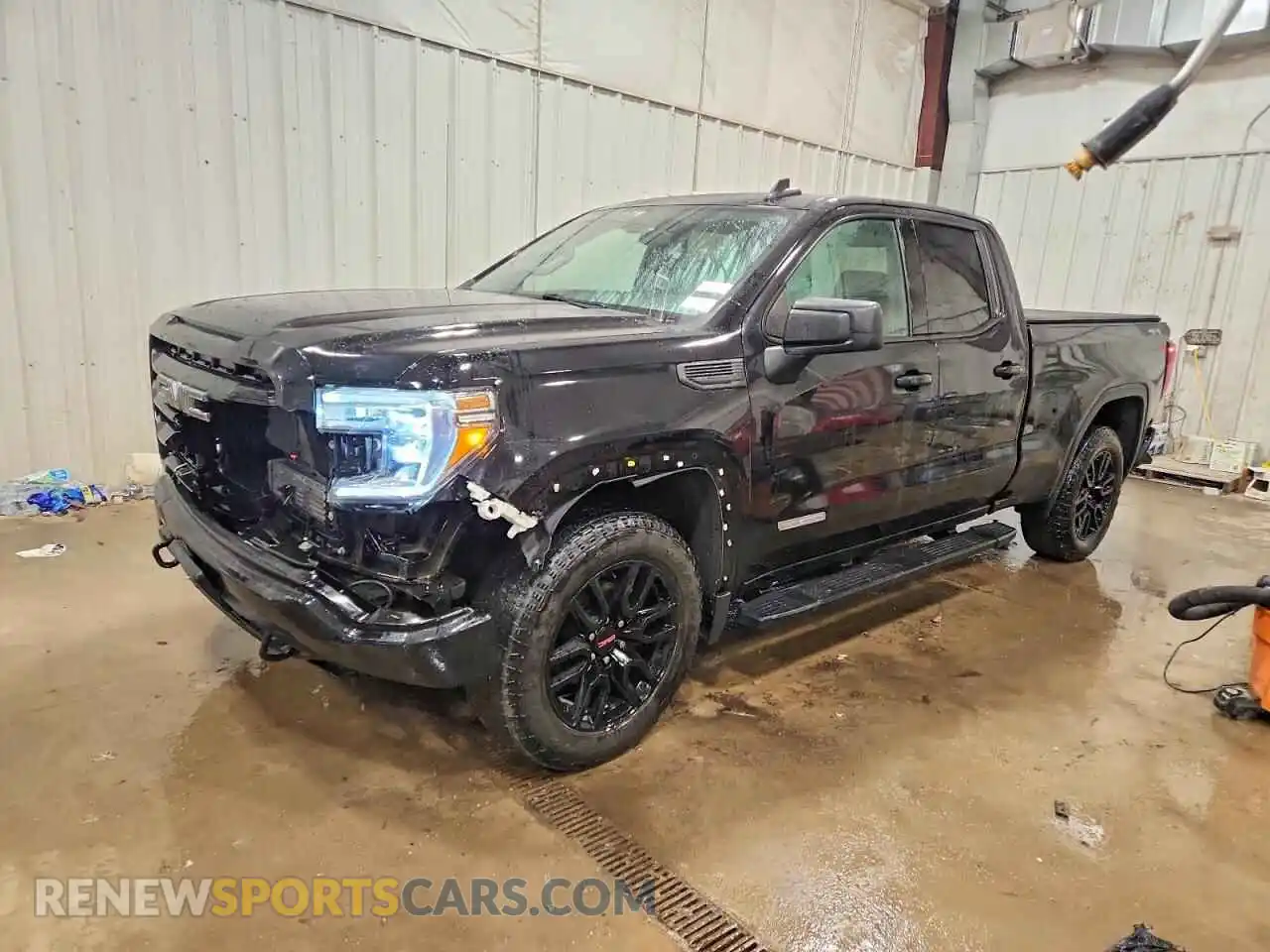 1 Photograph of a damaged car 1GTR9GEK5MZ347230 GMC SIERRA 2021