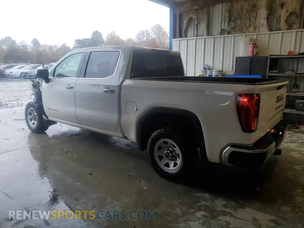 2 Photograph of a damaged car 1GTU8BED9MZ210700 GMC SIERRA 2021