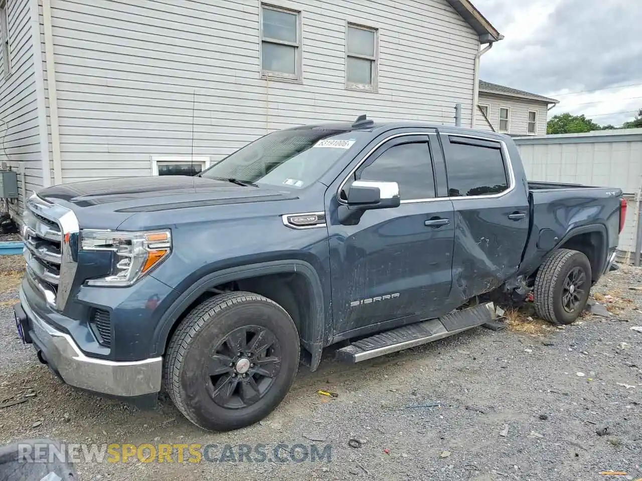 1 Фотография поврежденного автомобиля 1GTU9BED5MZ152209 GMC SIERRA 2021