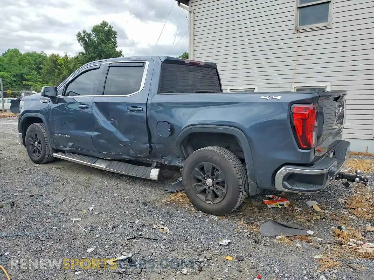 2 Фотография поврежденного автомобиля 1GTU9BED5MZ152209 GMC SIERRA 2021