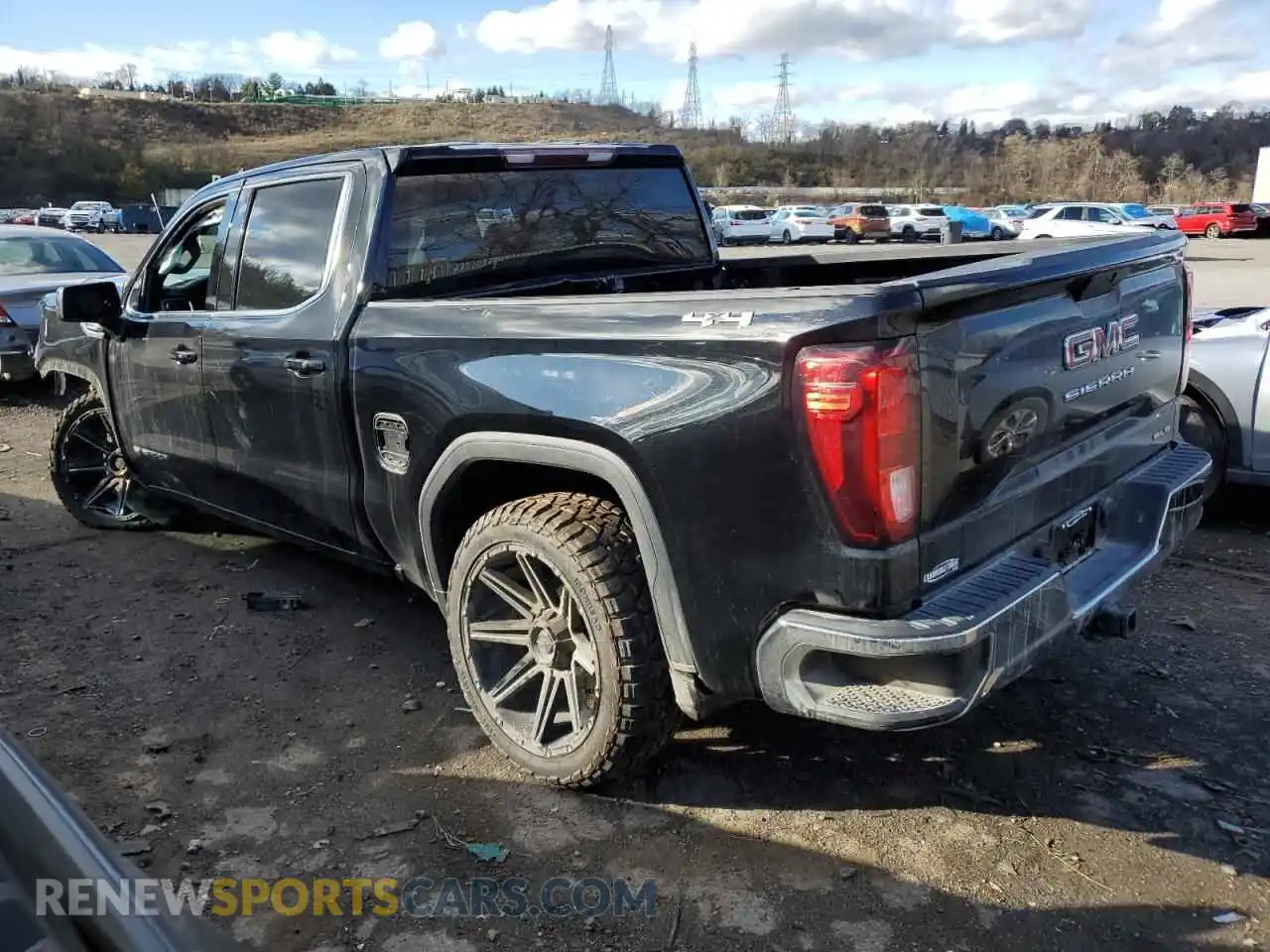 2 Photograph of a damaged car 1GTU9BET6MZ318633 GMC SIERRA 2021