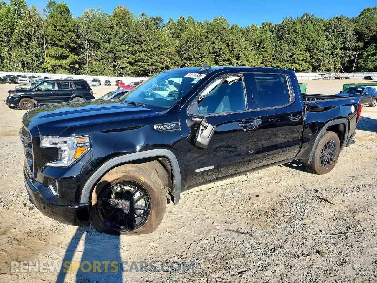 1 fotografías del automóvil dañado 1GTU9CED1MZ157848 GMC SIERRA 2021