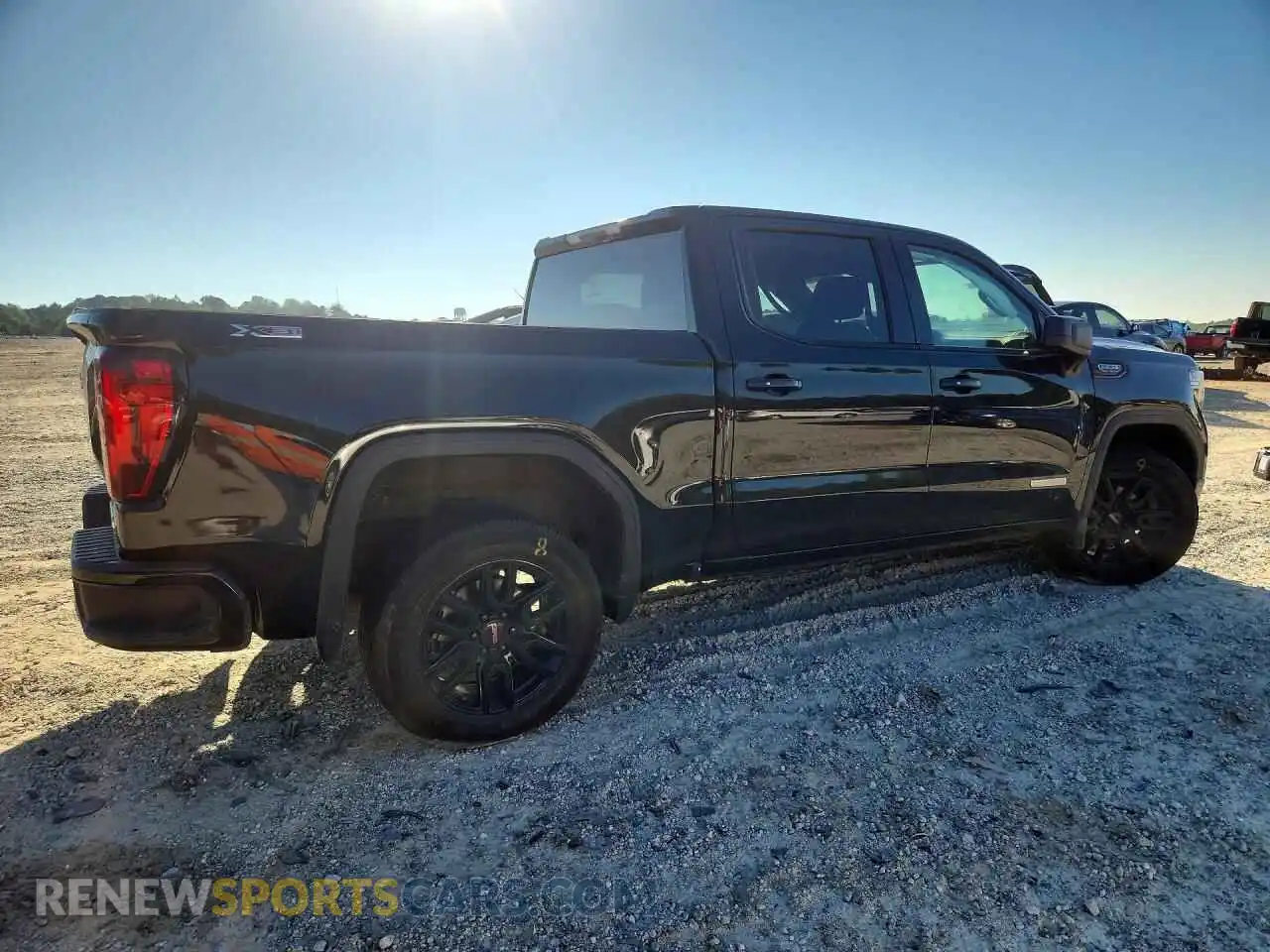 3 fotografías del automóvil dañado 1GTU9CED1MZ157848 GMC SIERRA 2021