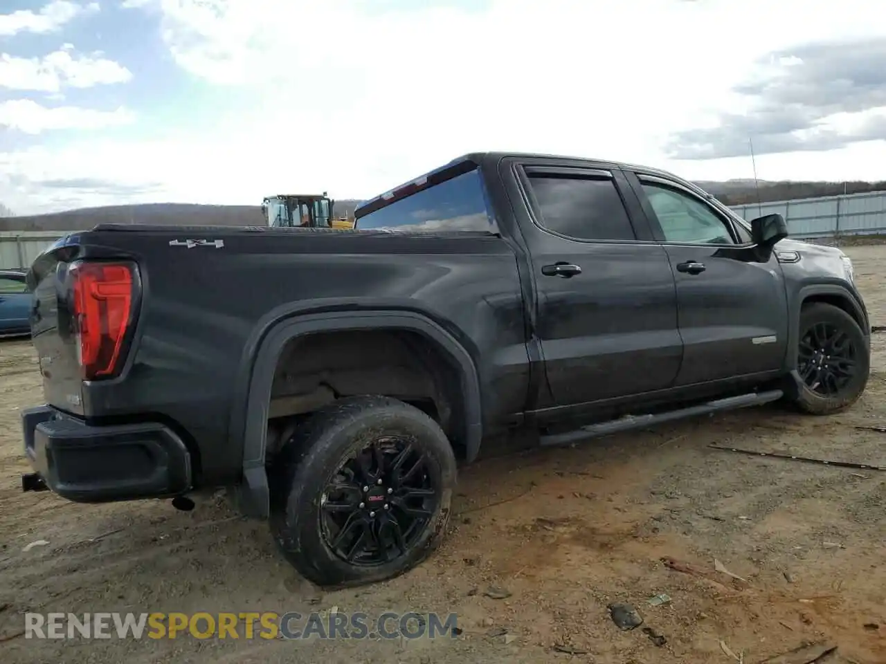 3 Photograph of a damaged car 1GTU9CEDXMZ231073 GMC SIERRA 2021
