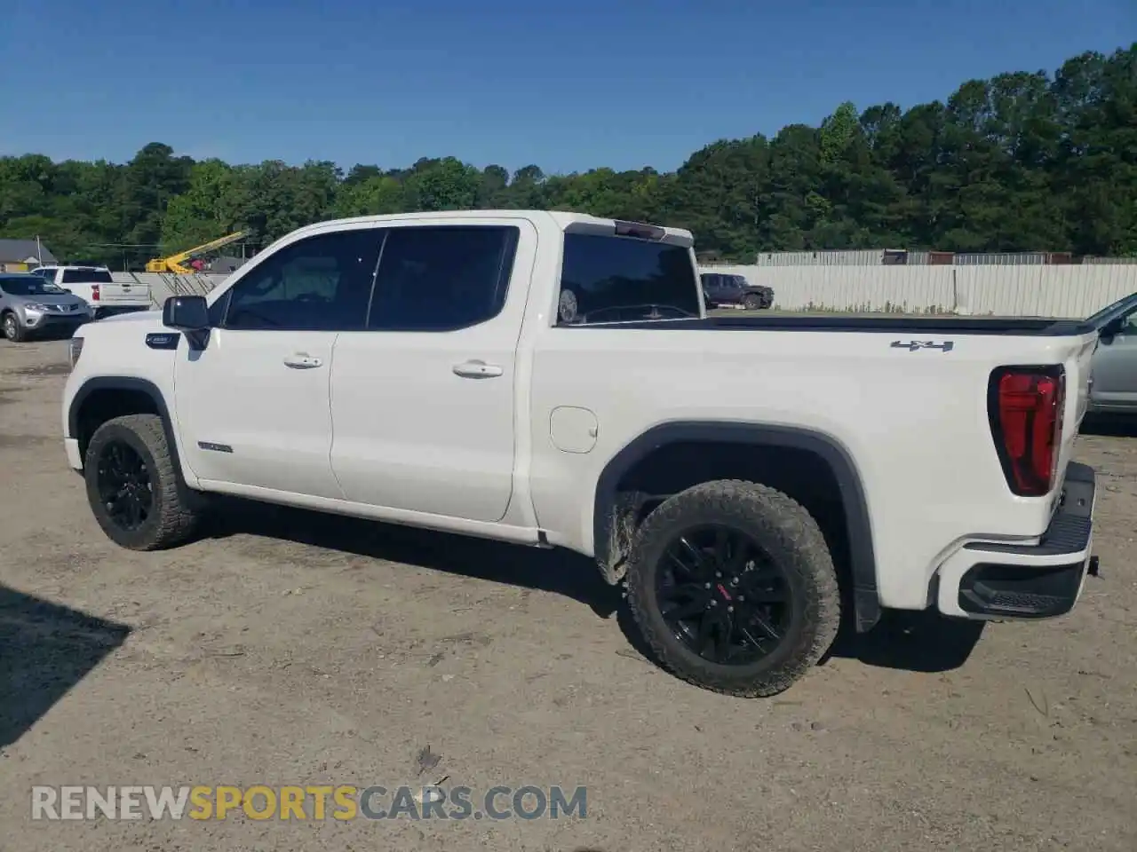 2 Photograph of a damaged car 1GTU9CET1MZ399238 GMC SIERRA 2021