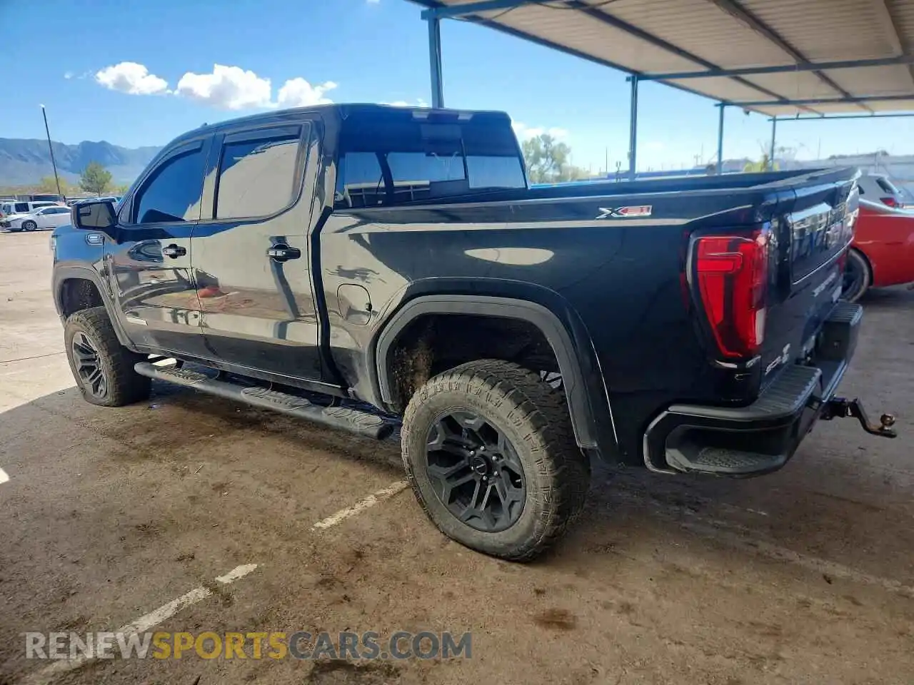 2 fotografías del automóvil dañado 1GTU9CET2MZ101506 GMC SIERRA 2021