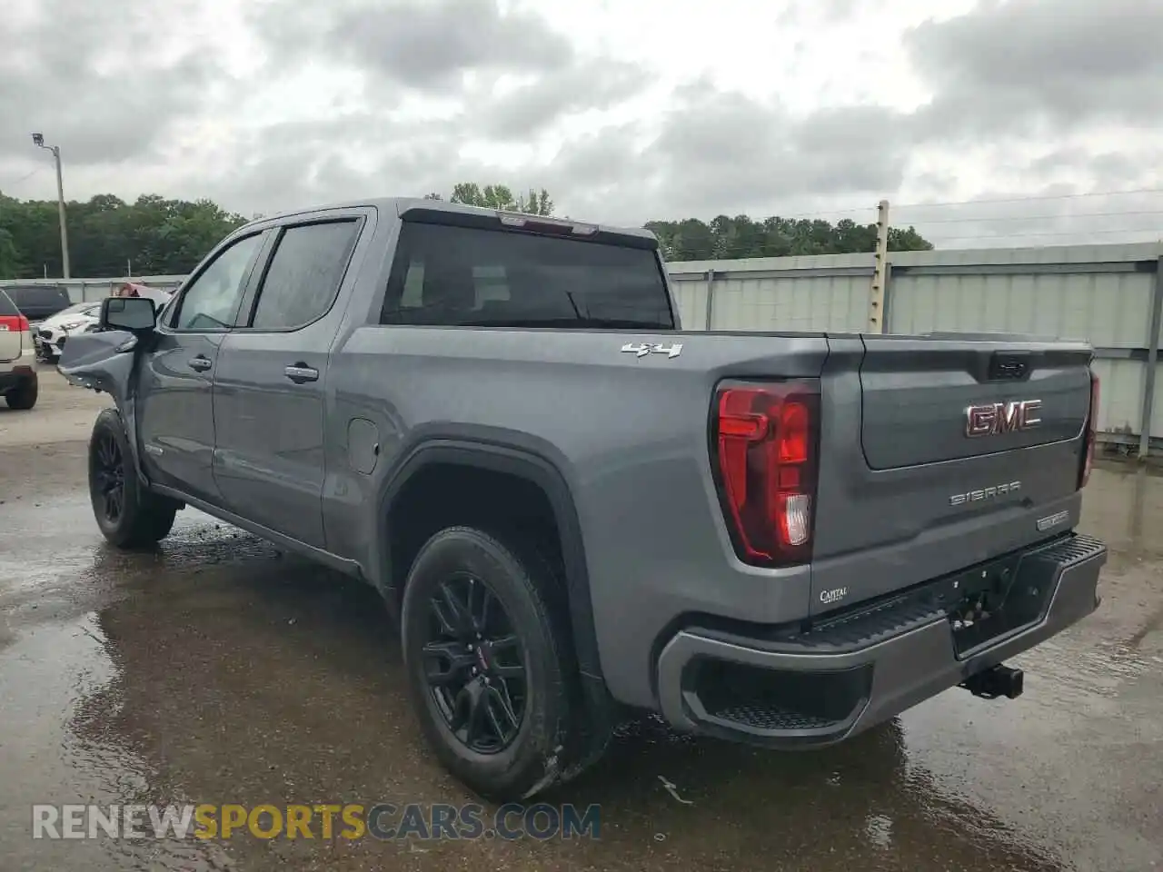 2 Photograph of a damaged car 1GTU9CET4MZ405095 GMC SIERRA 2021
