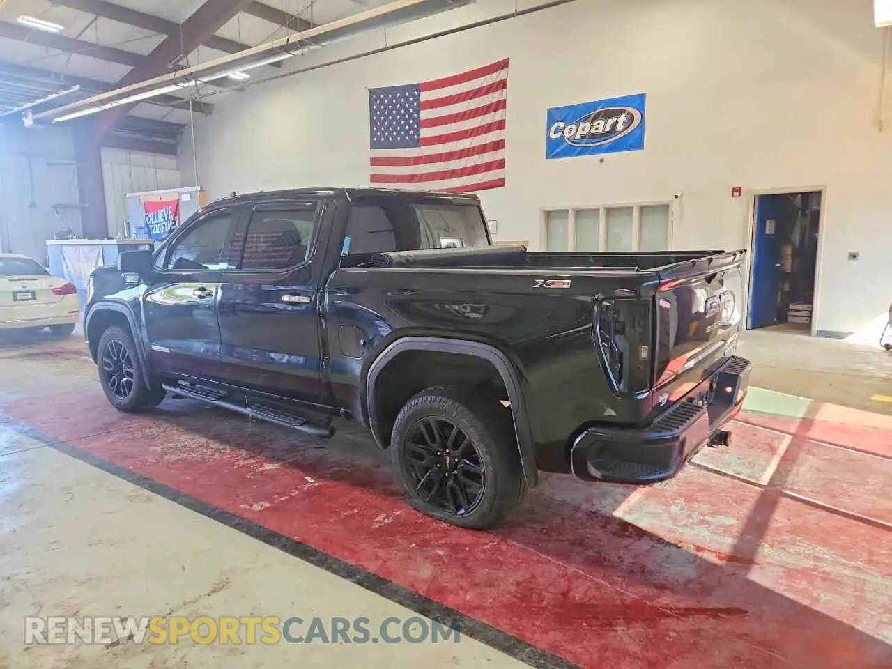 2 Photograph of a damaged car 1GTU9CET7MZ115207 GMC SIERRA 2021