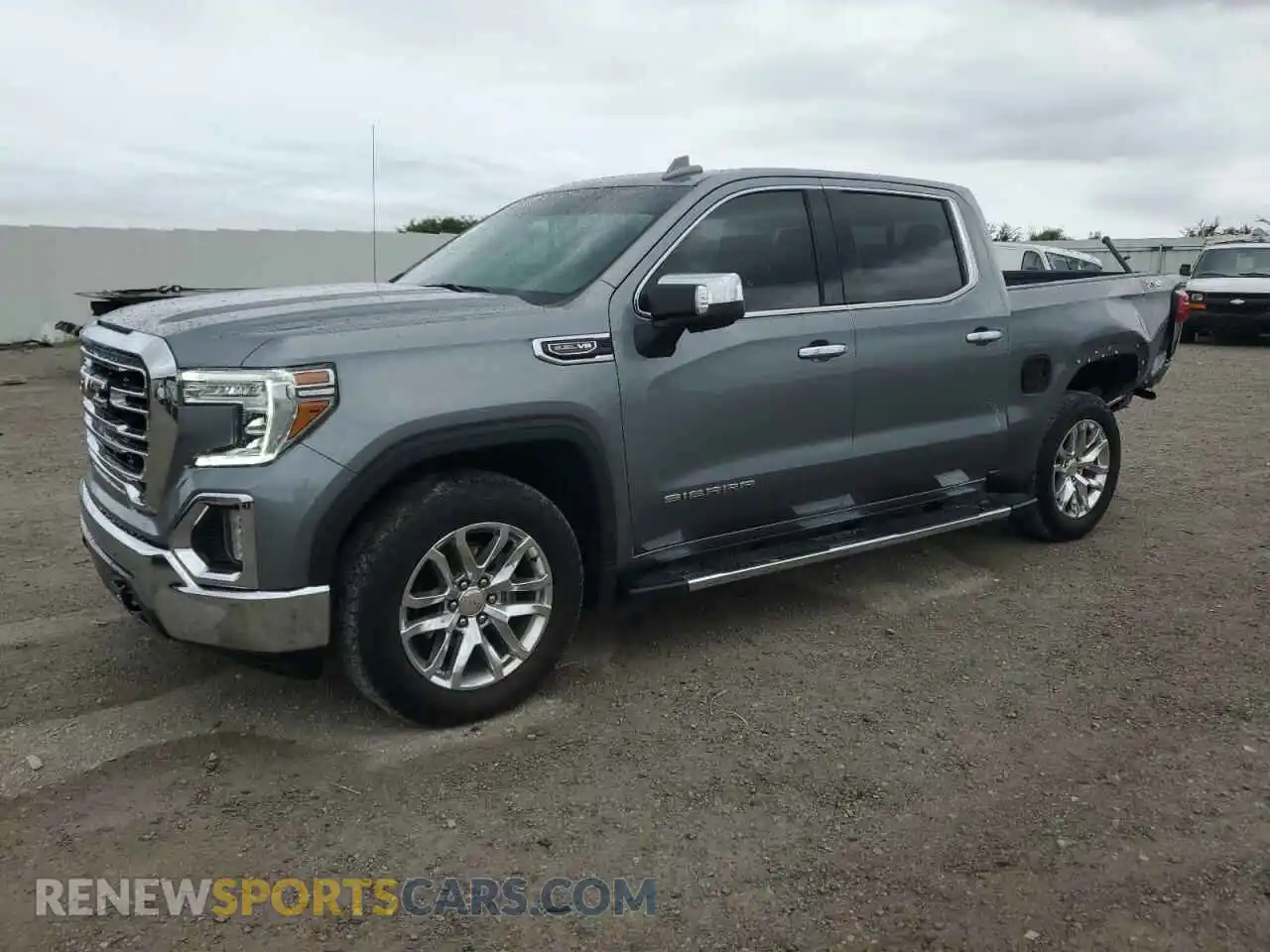 1 Photograph of a damaged car 1GTU9DED1MZ183453 GMC SIERRA 2021