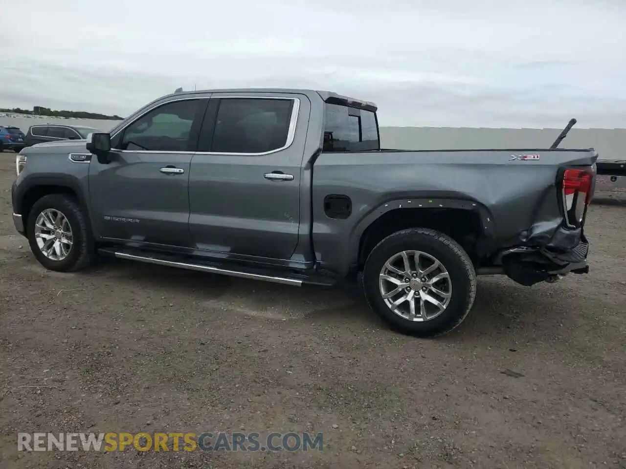 2 Photograph of a damaged car 1GTU9DED1MZ183453 GMC SIERRA 2021
