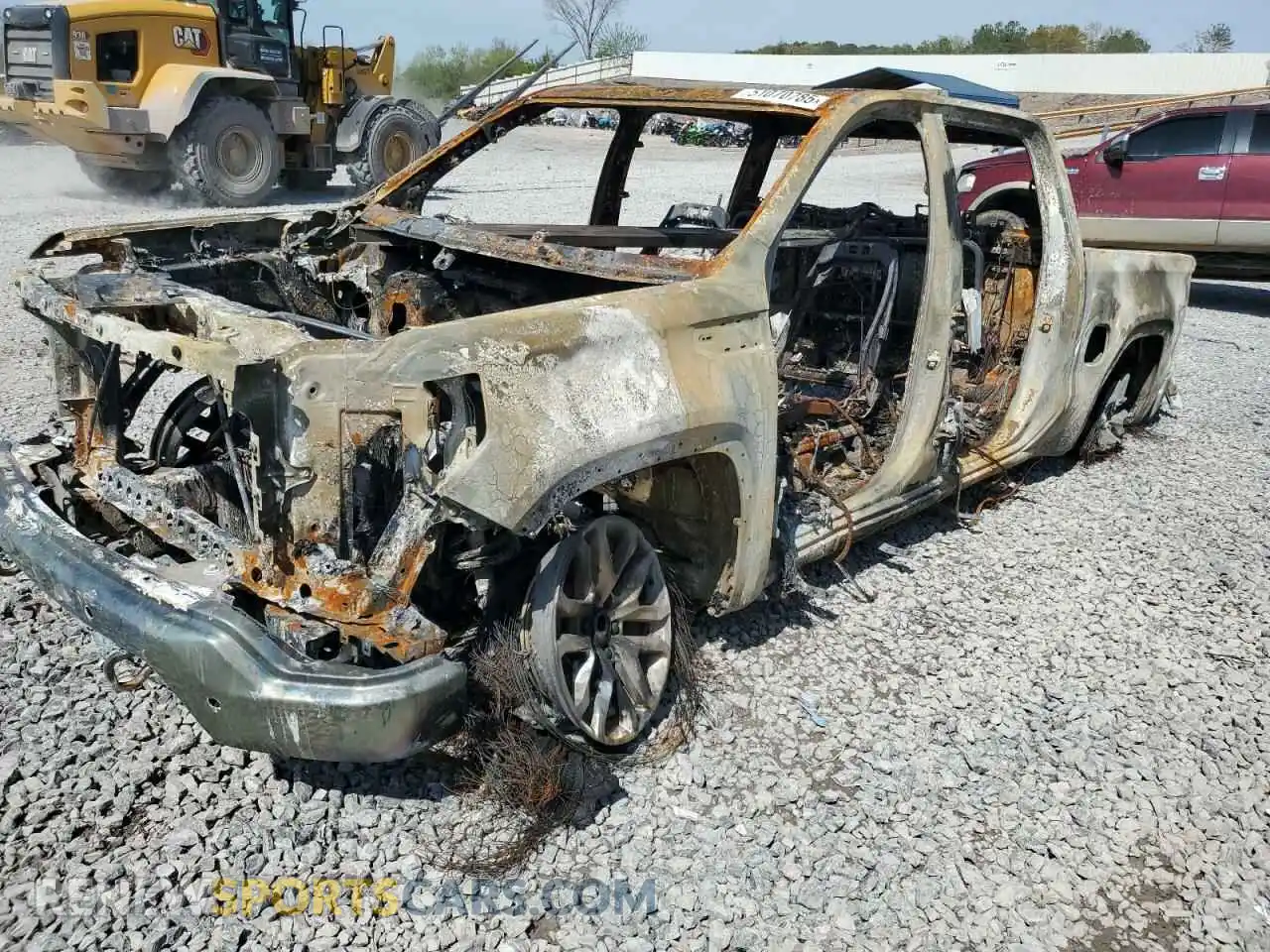 1 Photograph of a damaged car 1GTU9DED5MZ308101 GMC SIERRA 2021