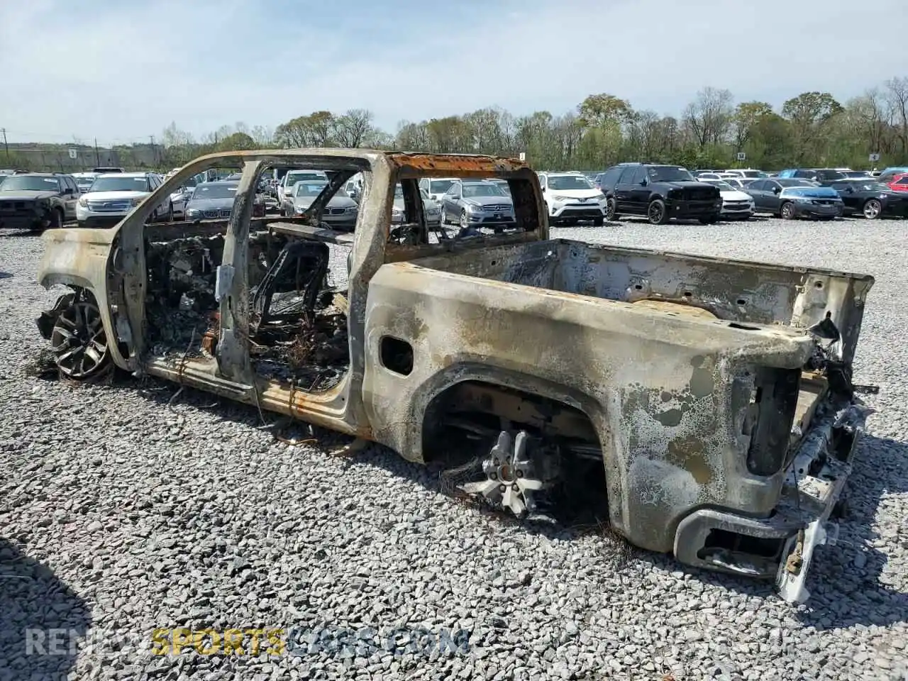 2 Photograph of a damaged car 1GTU9DED5MZ308101 GMC SIERRA 2021