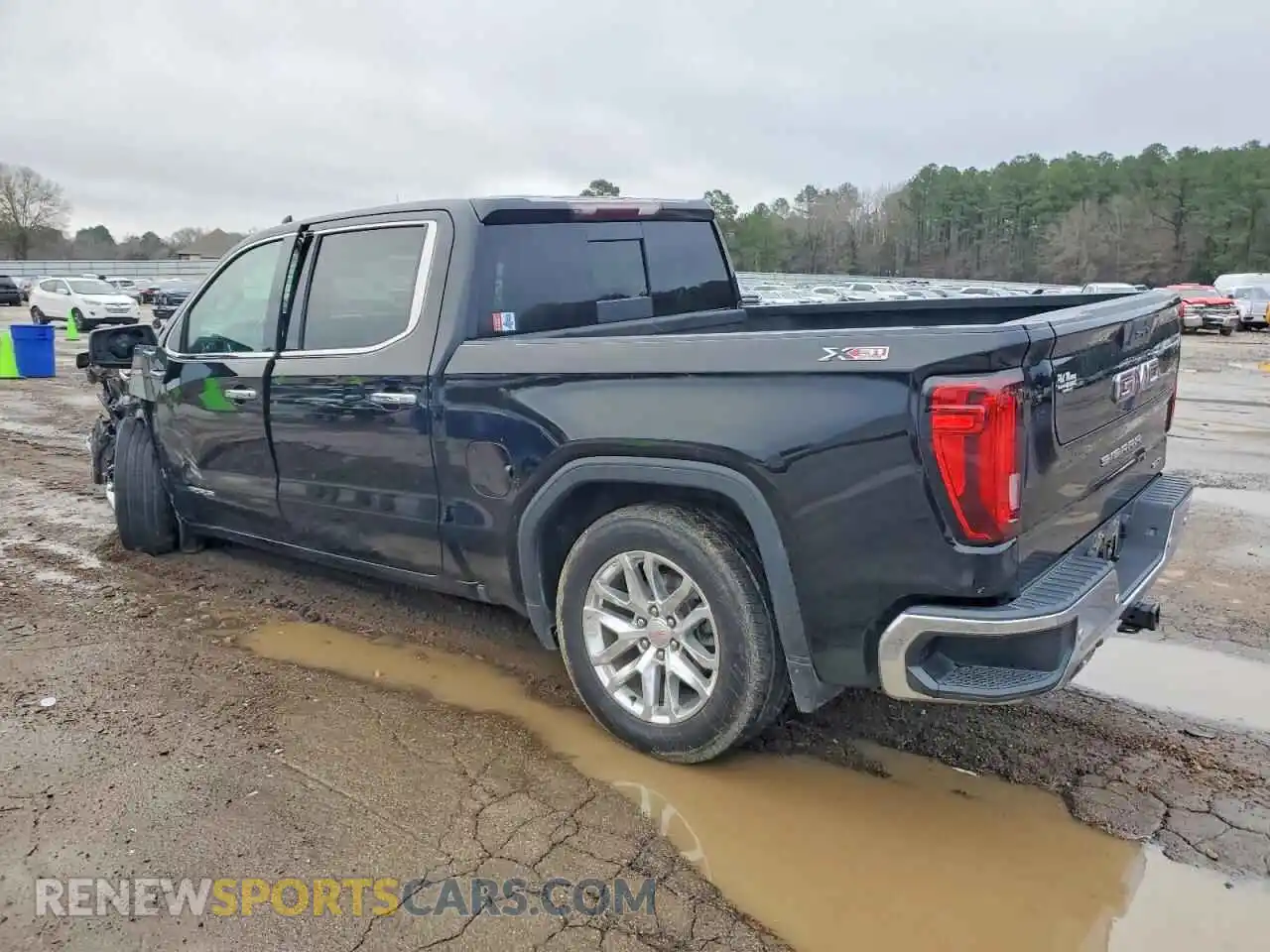 2 Photograph of a damaged car 1GTU9DED6MZ138427 GMC SIERRA 2021