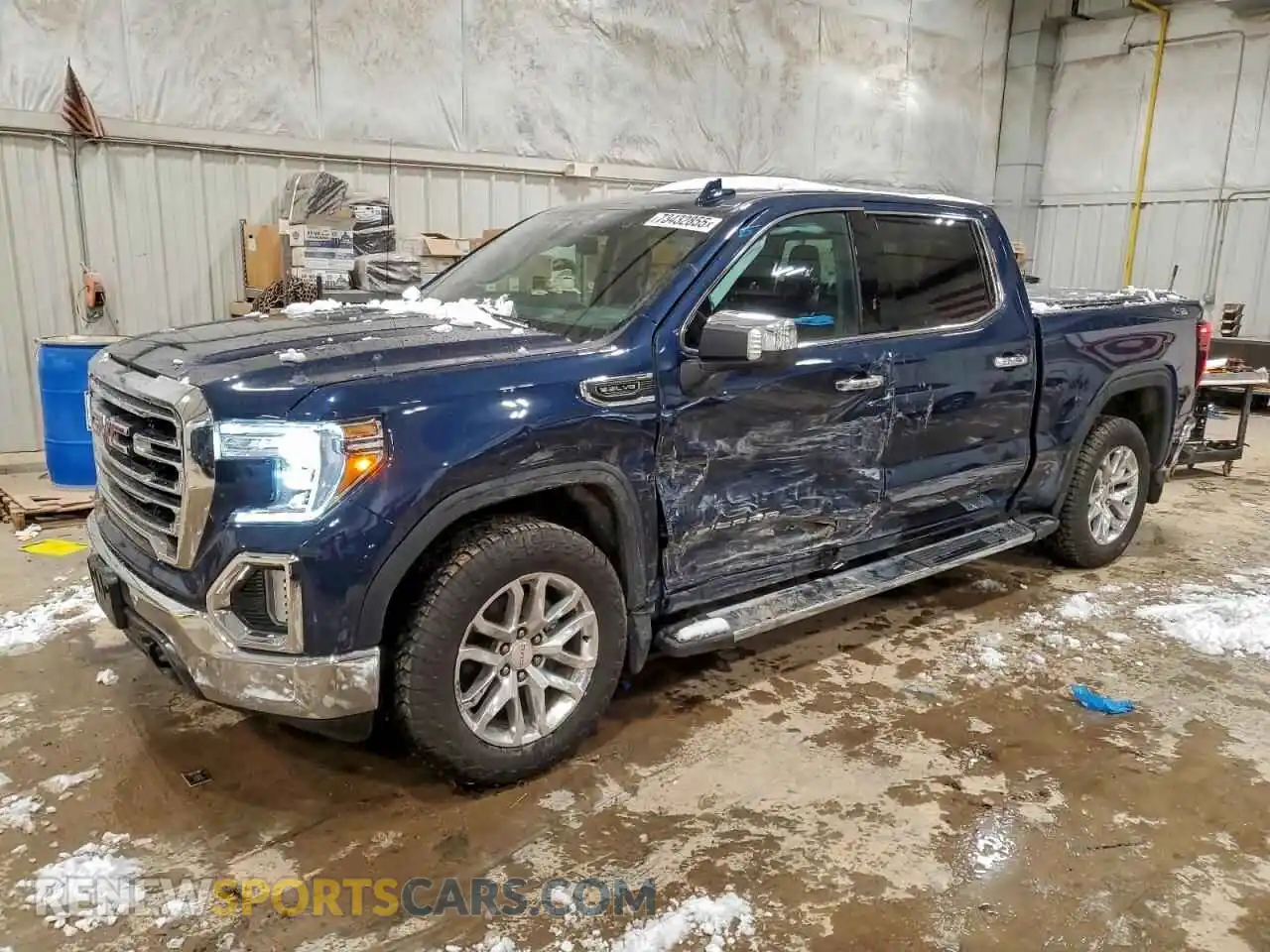 1 Photograph of a damaged car 1GTU9DED6MZ274797 GMC SIERRA 2021