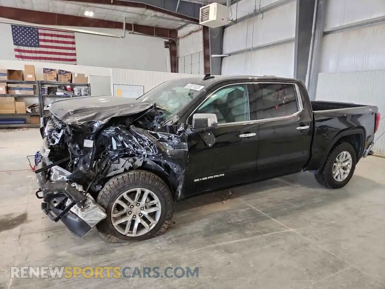 1 fotografías del automóvil dañado 1GTU9DED9MZ260618 GMC SIERRA 2021