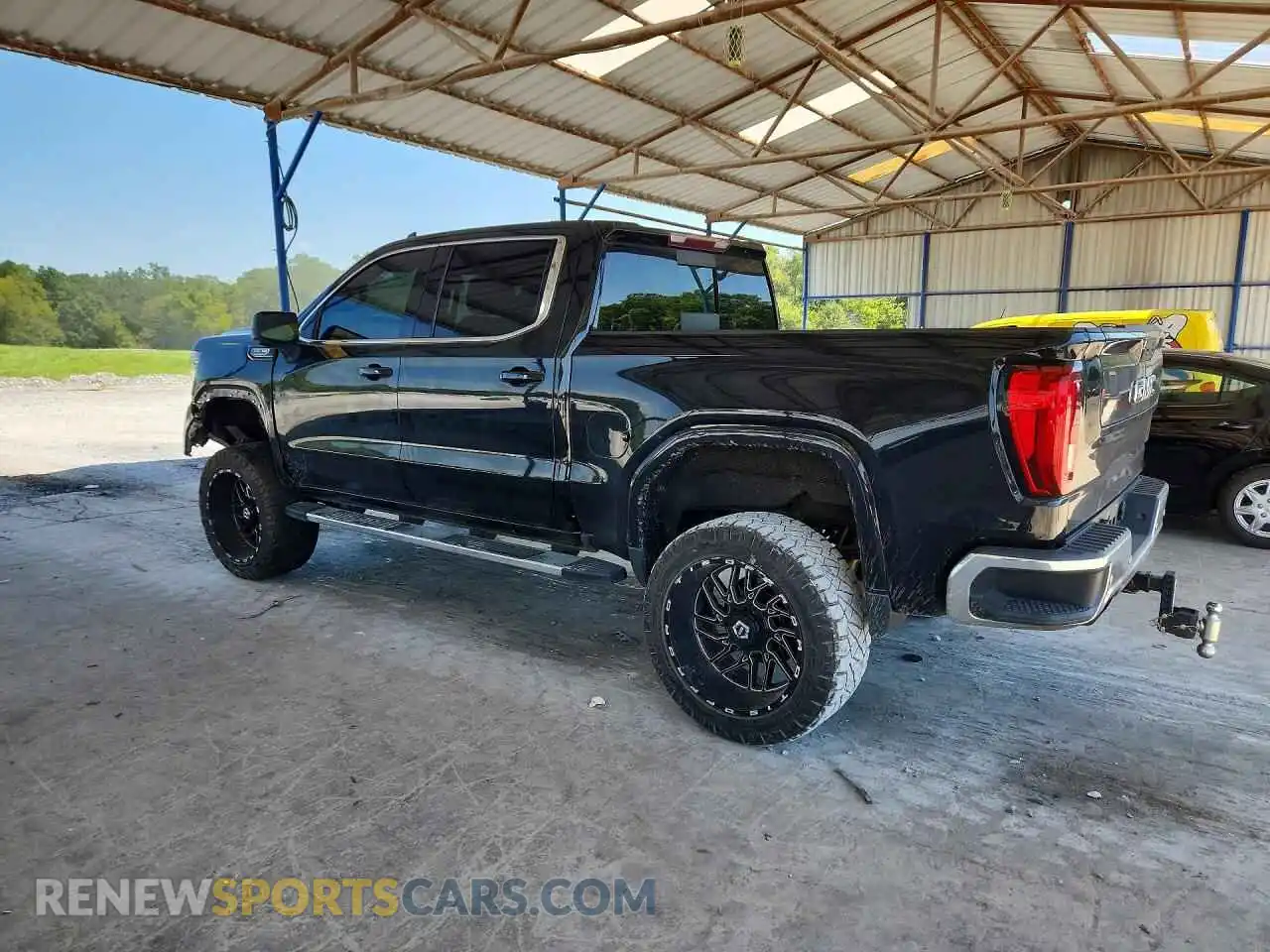 2 Фотография поврежденного автомобиля 1GTU9DEL3MZ187236 GMC SIERRA 2021