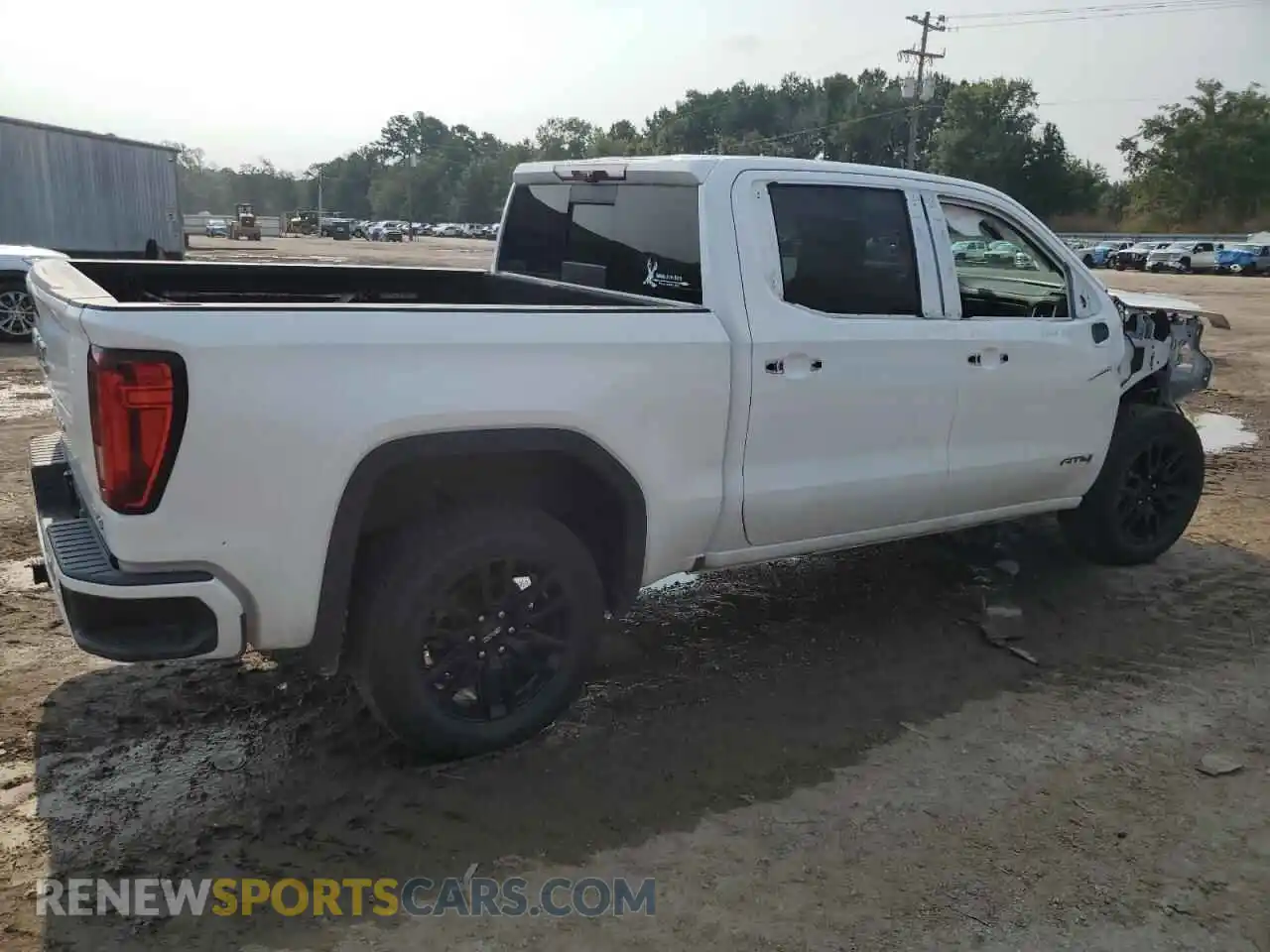 3 Photograph of a damaged car 1GTU9EET1MZ225438 GMC SIERRA 2021