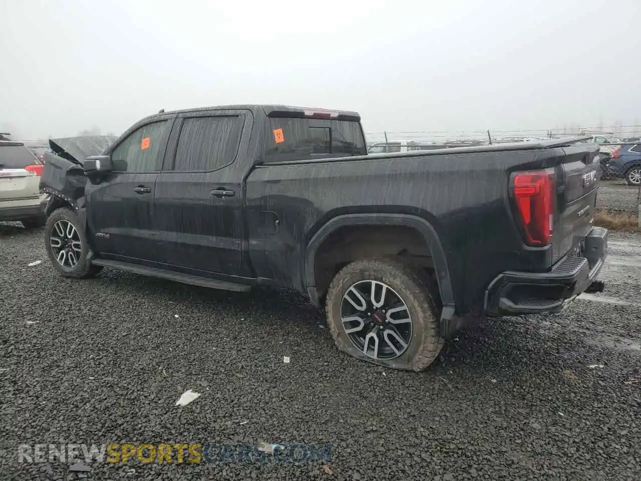 2 Photograph of a damaged car 1GTU9EET3MZ214568 GMC SIERRA 2021