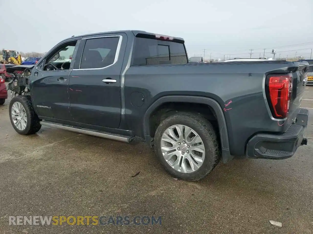 2 Photograph of a damaged car 1GTU9FEL0MZ327657 GMC SIERRA 2021