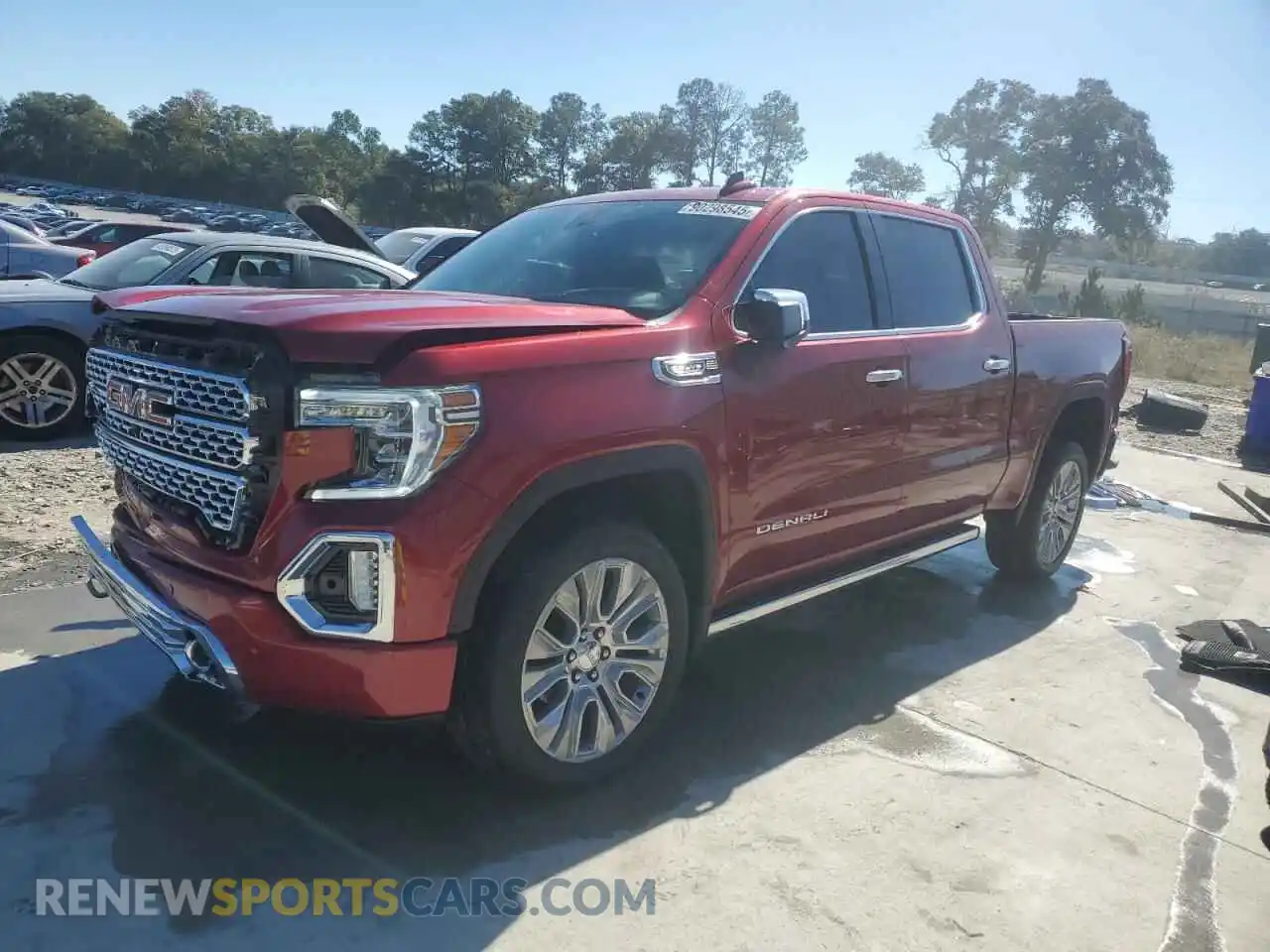1 fotografías del automóvil dañado 1GTU9FEL5MZ229482 GMC SIERRA 2021