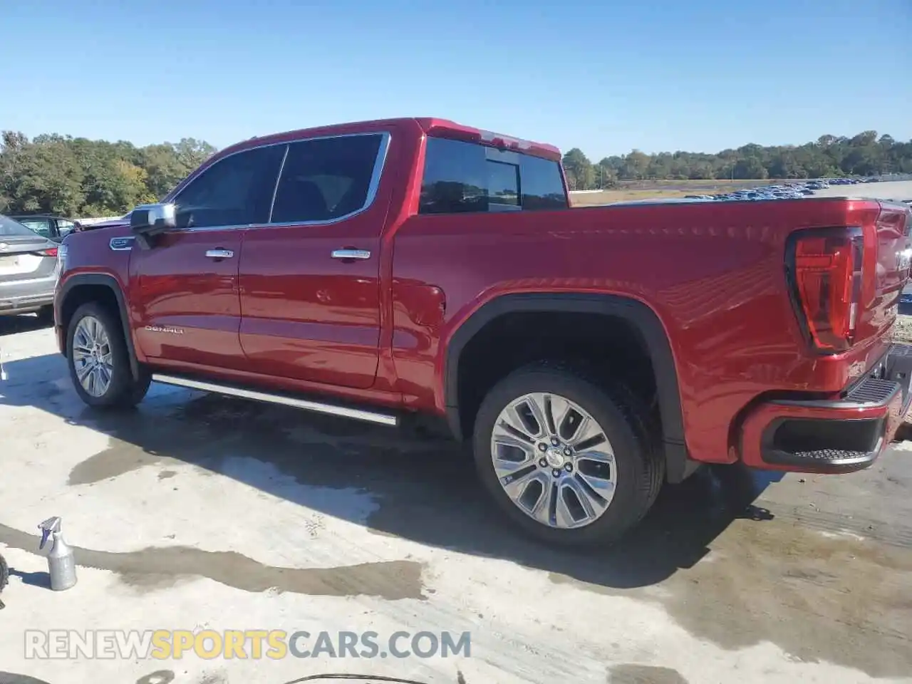 2 fotografías del automóvil dañado 1GTU9FEL5MZ229482 GMC SIERRA 2021