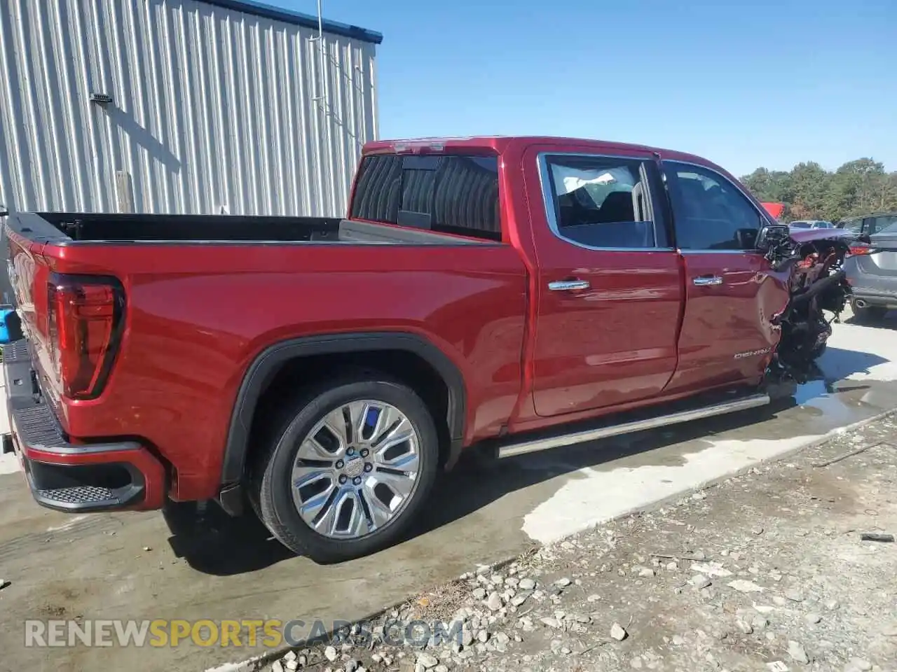 3 fotografías del automóvil dañado 1GTU9FEL5MZ229482 GMC SIERRA 2021
