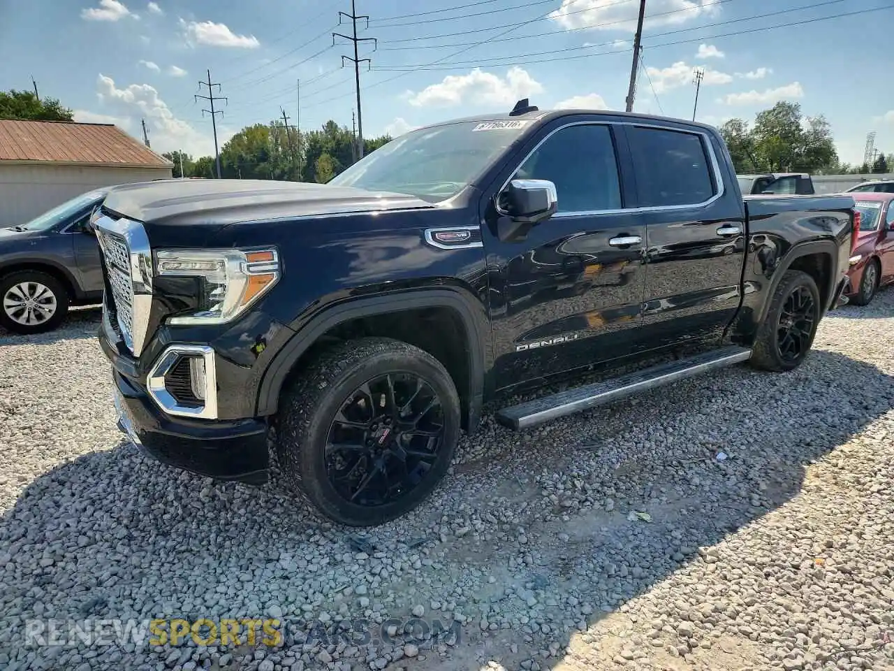 1 fotografías del automóvil dañado 1GTU9FEL7MZ333441 GMC SIERRA 2021