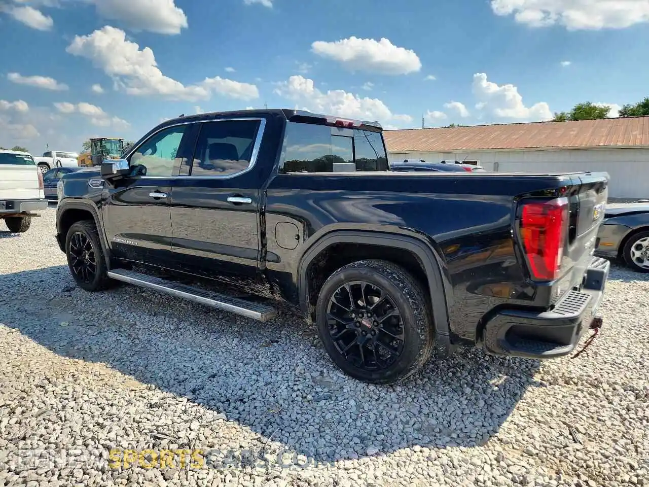 2 fotografías del automóvil dañado 1GTU9FEL7MZ333441 GMC SIERRA 2021