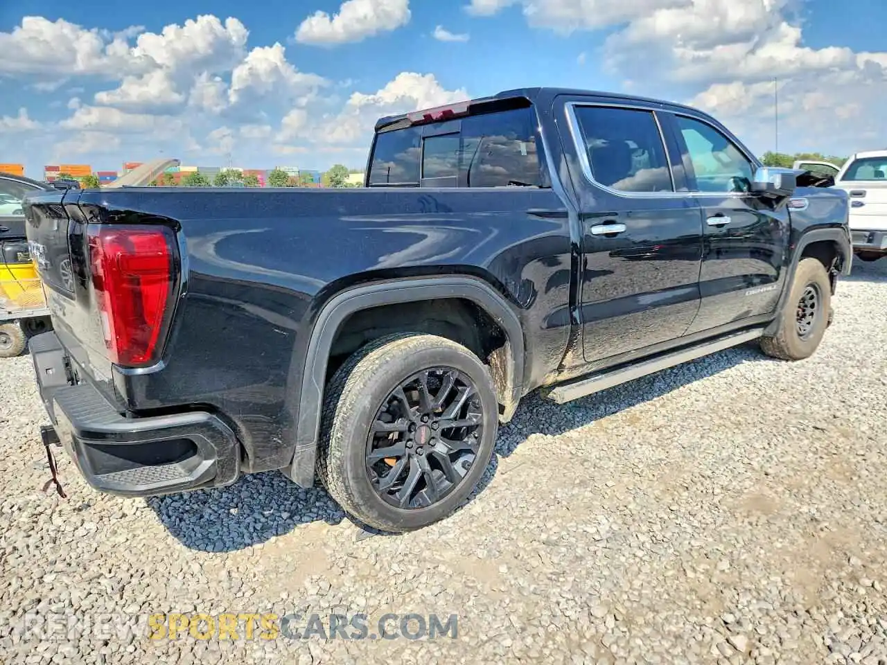 3 fotografías del automóvil dañado 1GTU9FEL7MZ333441 GMC SIERRA 2021