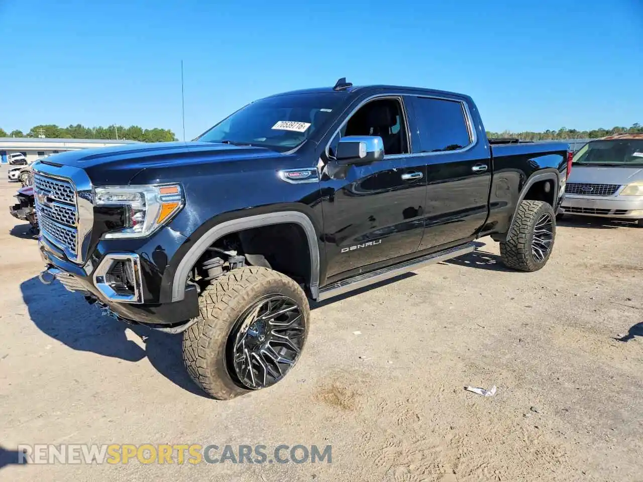1 Photograph of a damaged car 1GTU9FEL8MZ197790 GMC SIERRA 2021