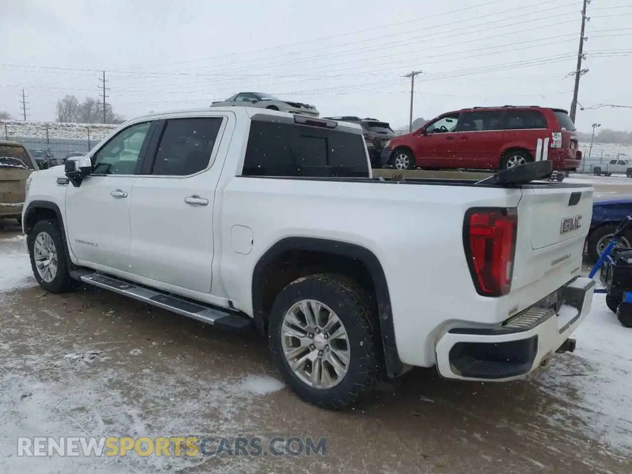 2 Photograph of a damaged car 1GTU9FEL9MZ390613 GMC SIERRA 2021