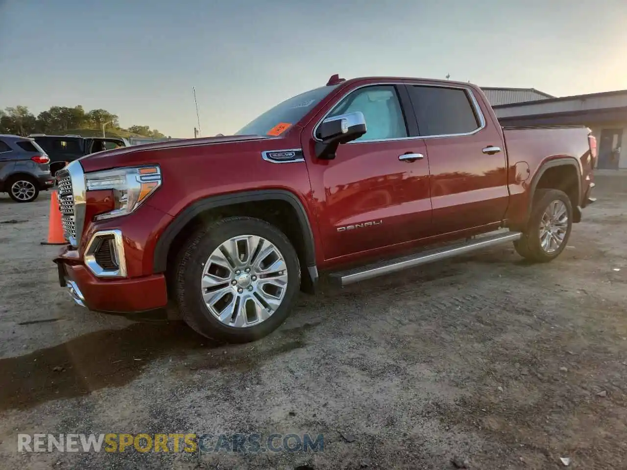 1 Photograph of a damaged car 1GTU9FELXMZ335121 GMC SIERRA 2021