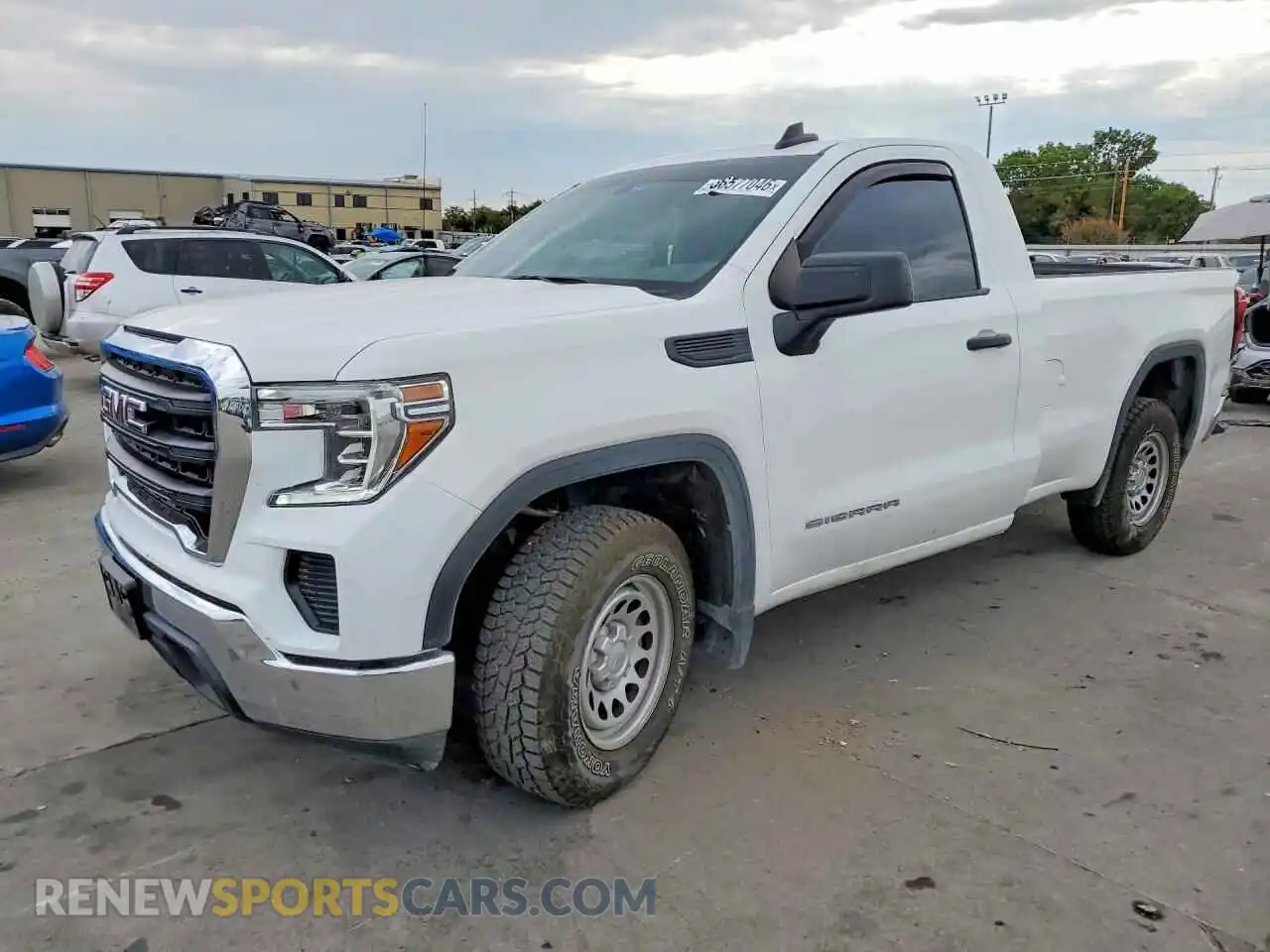 1 Photograph of a damaged car 3GTN8AEF5MG257481 GMC SIERRA 2021