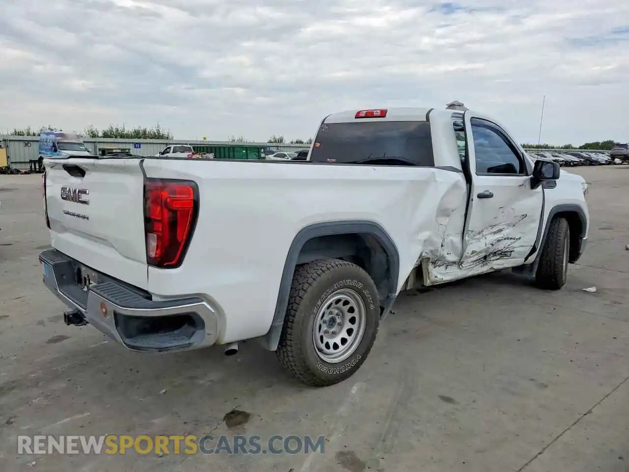 3 Photograph of a damaged car 3GTN8AEF5MG257481 GMC SIERRA 2021