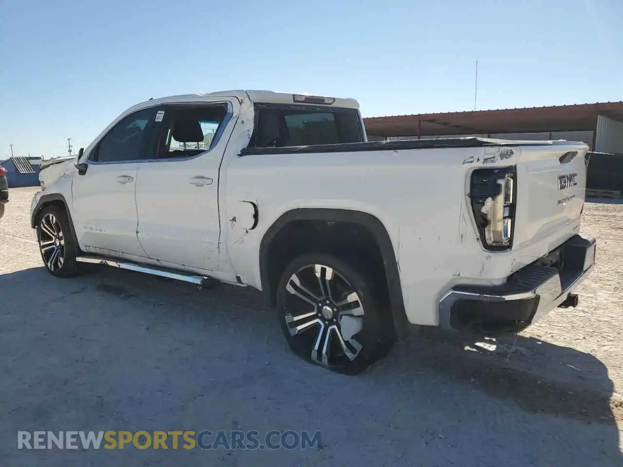 2 Photograph of a damaged car 3GTP8BED6MG101057 GMC SIERRA 2021