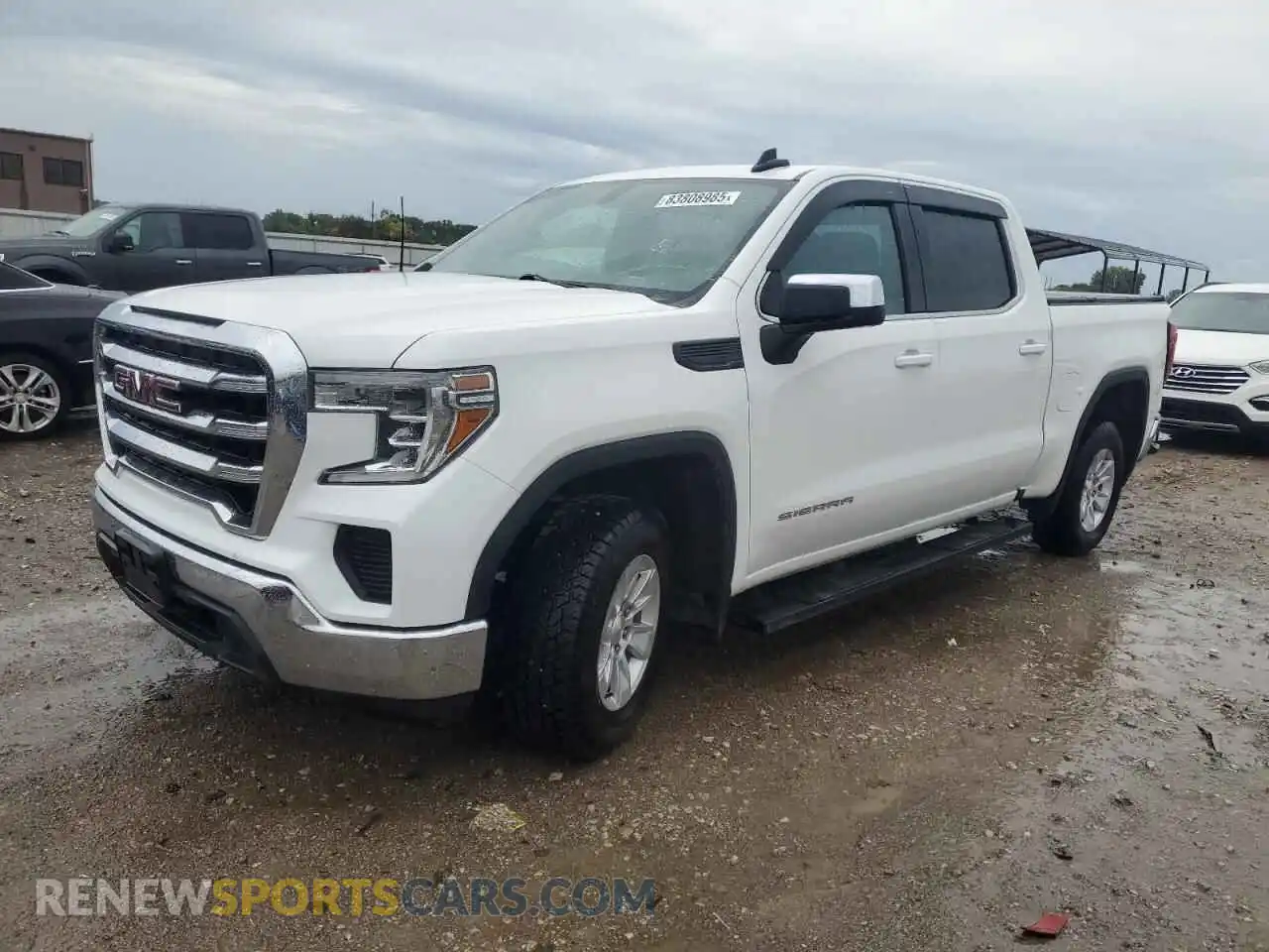 1 Photograph of a damaged car 3GTP8BEKXMG150938 GMC SIERRA 2021