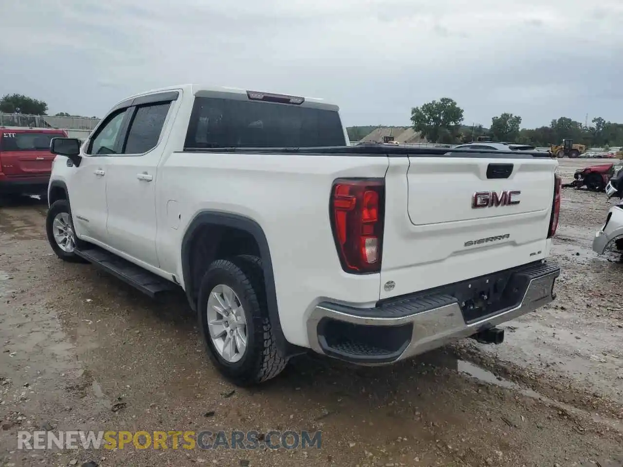 2 Photograph of a damaged car 3GTP8BEKXMG150938 GMC SIERRA 2021