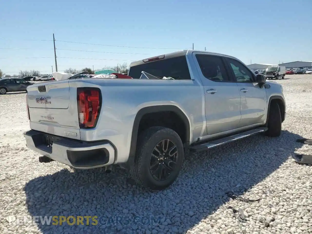 3 Photograph of a damaged car 3GTP8CED3MG282544 GMC SIERRA 2021