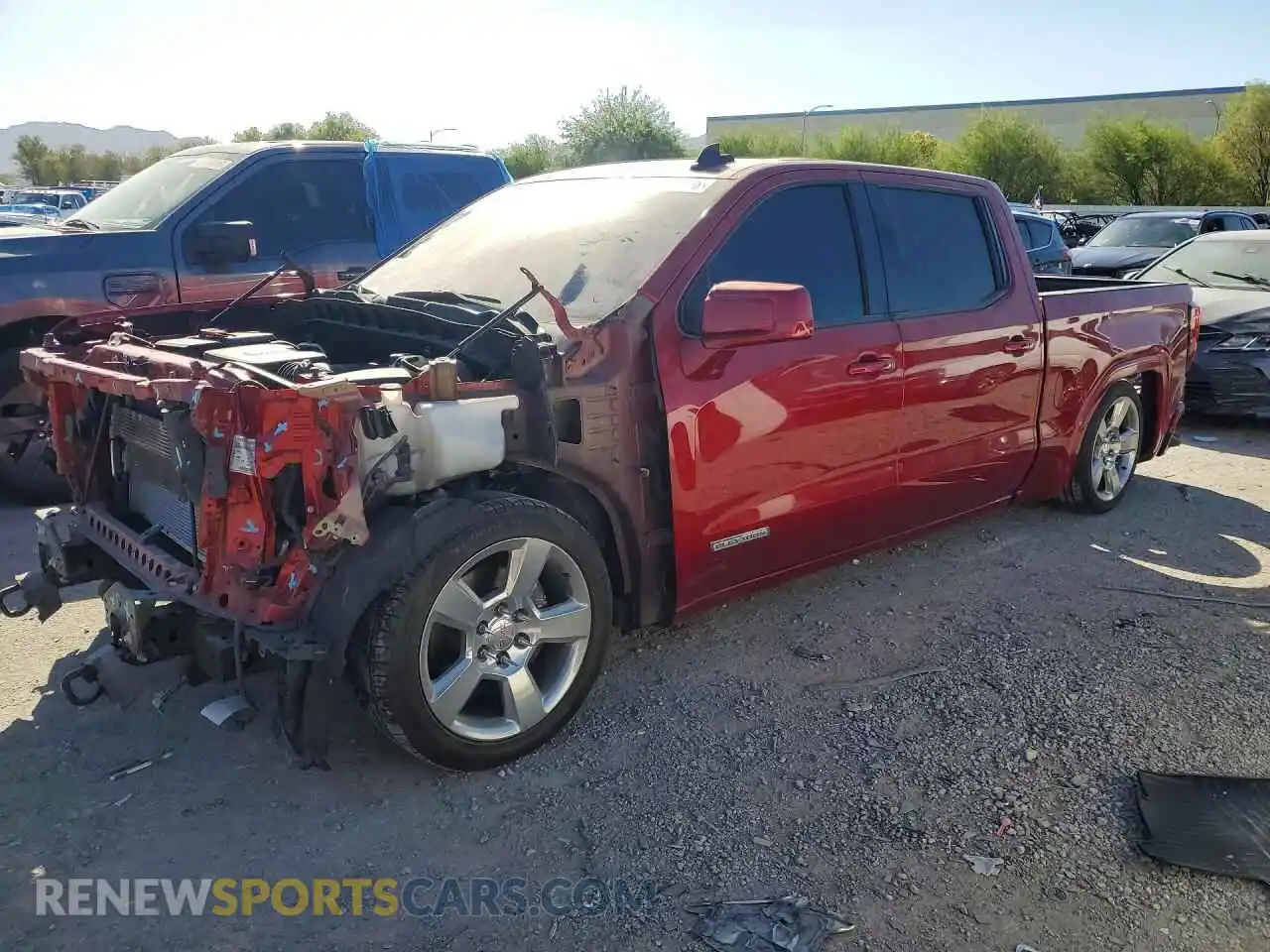 1 fotografías del automóvil dañado 3GTP8CED5MG177066 GMC SIERRA 2021