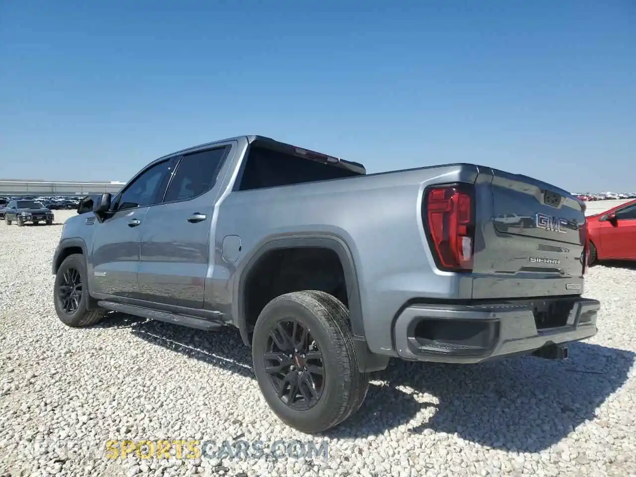 2 Photograph of a damaged car 3GTP8CEK2MG232233 GMC SIERRA 2021