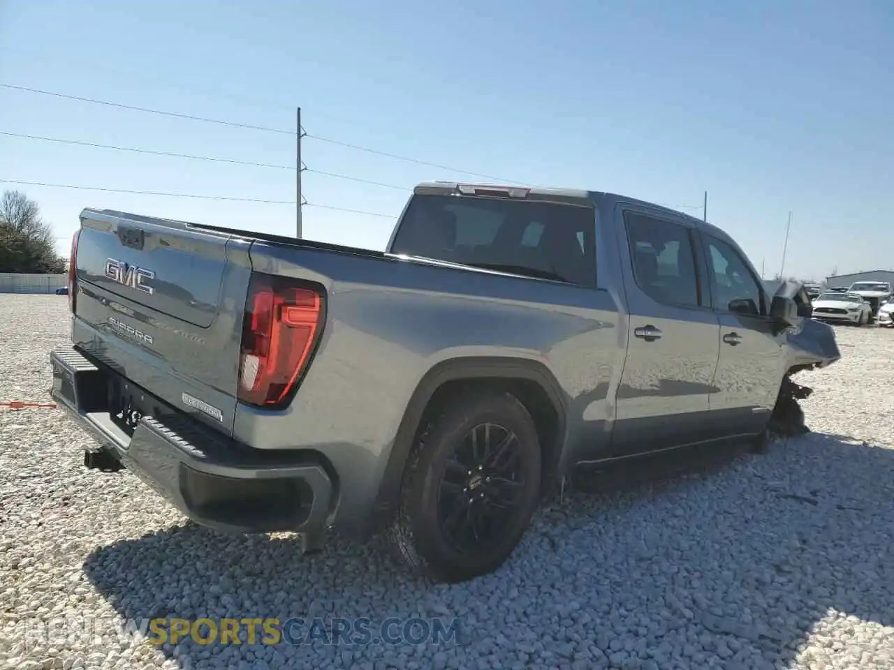3 Photograph of a damaged car 3GTP8CEK2MG232233 GMC SIERRA 2021