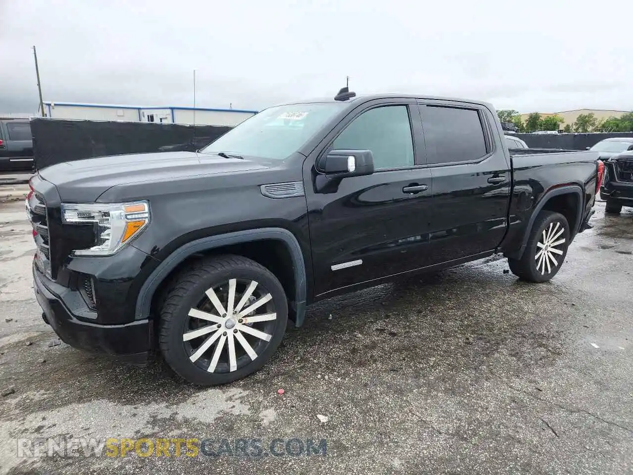 1 Photograph of a damaged car 3GTP8CEK5MG273004 GMC SIERRA 2021