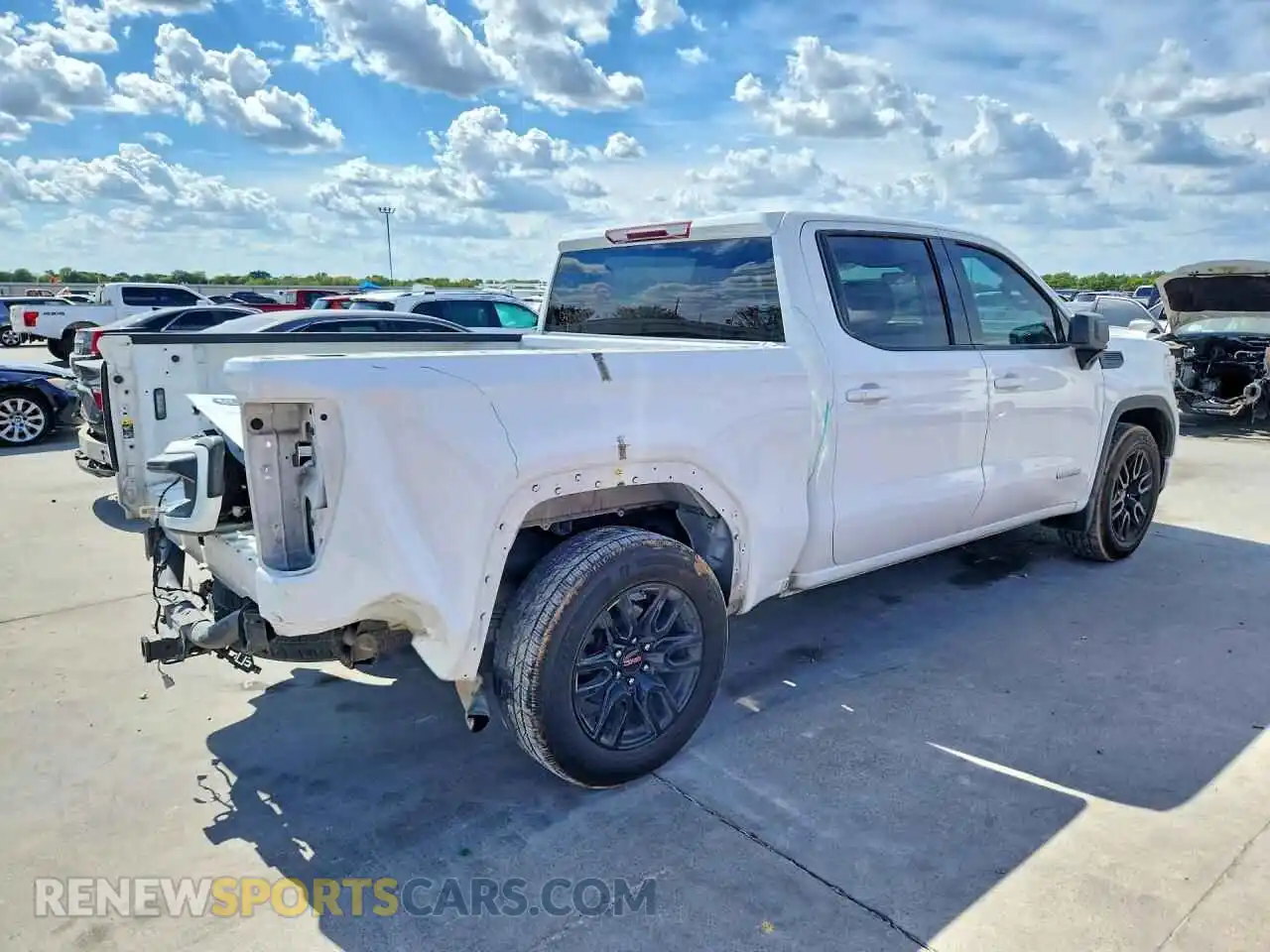 3 Фотография поврежденного автомобиля 3GTP8CEK6MG362161 GMC SIERRA 2021
